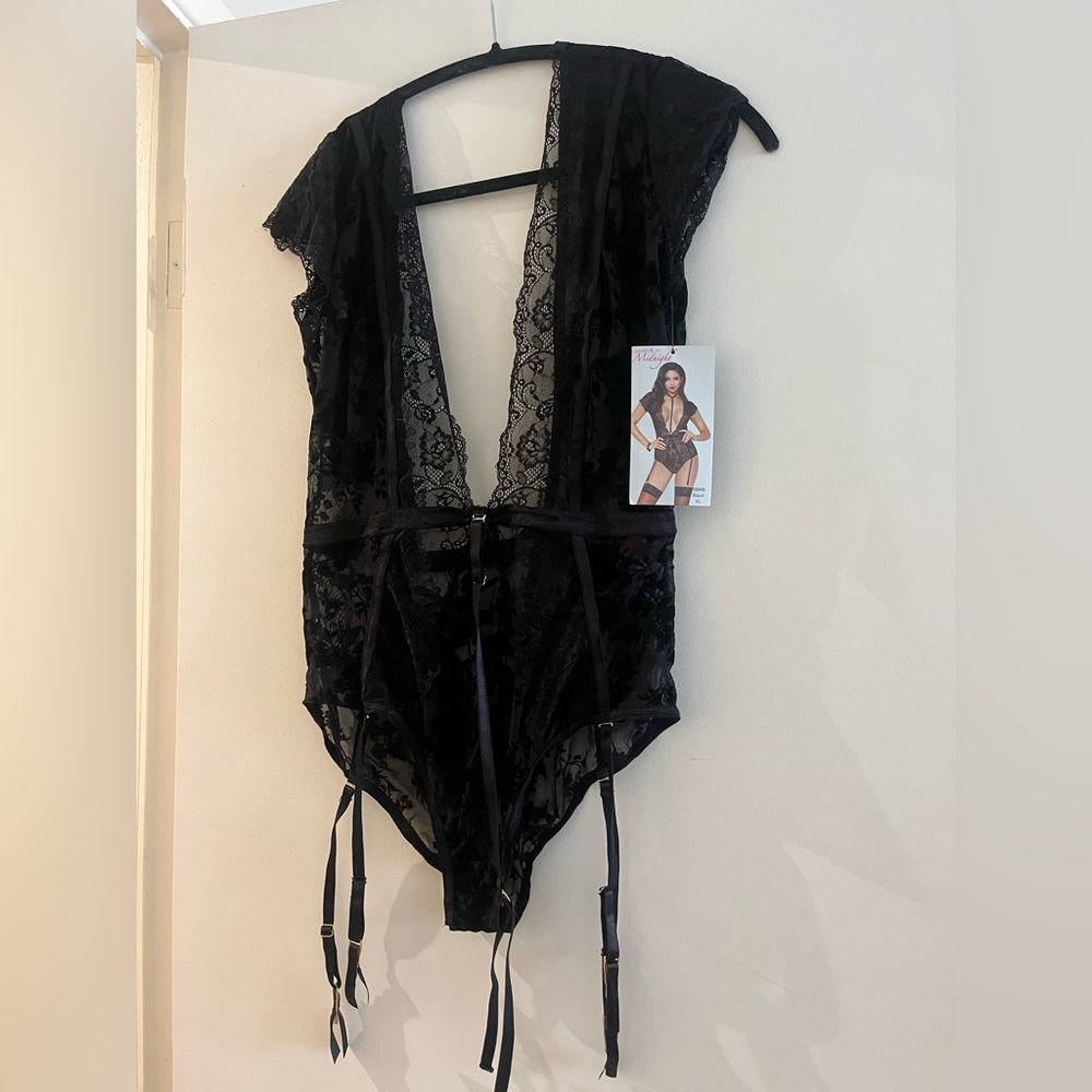 Black Lace Bodysuit